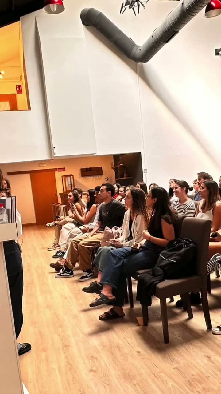 Grabación de contenido con público en la sala